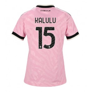 Juventus Pierre Kalulu #15 Bortatröja Dam 2026-27 Kortärmad